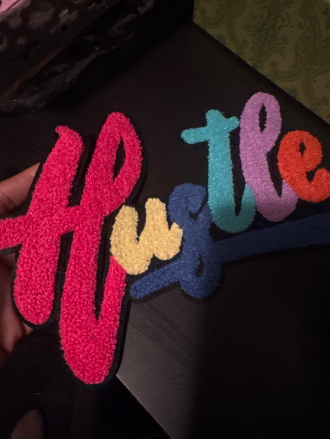 Colorful Hustle Patch