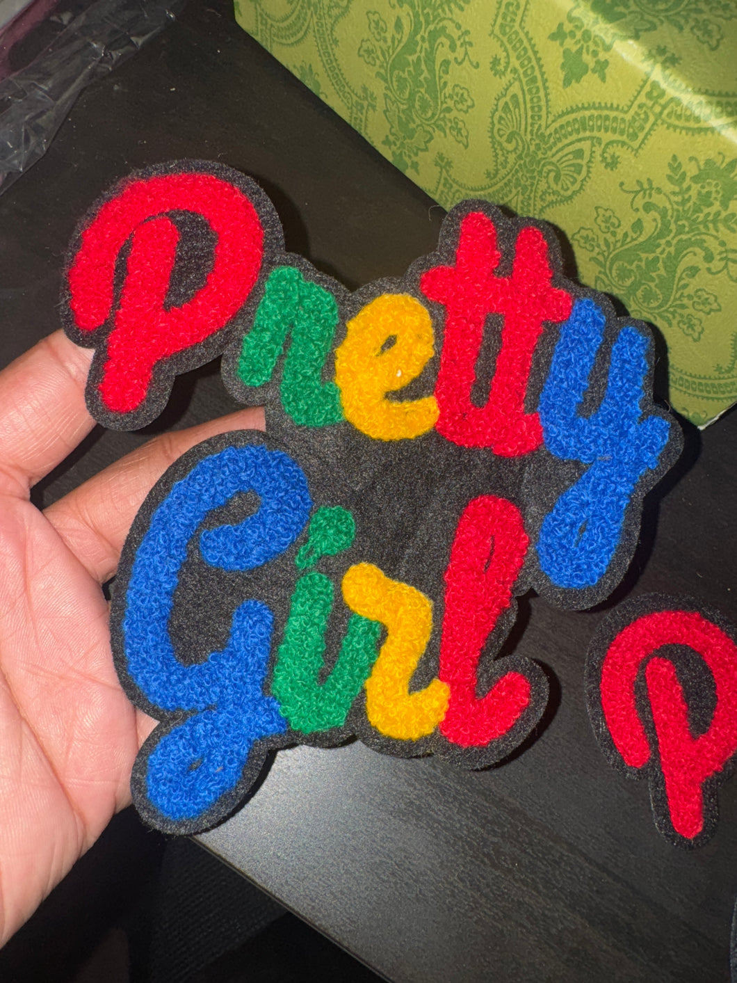 Colorful Pretty Girl Patch