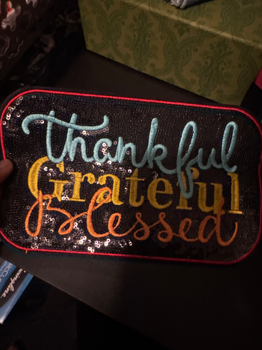 Thankful/Grateful/Blessed Patch