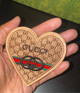 Heart Gucci Patch