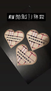 Burberry Heart Patch