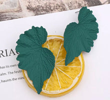 Load image into Gallery viewer, The “Vintage Leaf” Earrings
