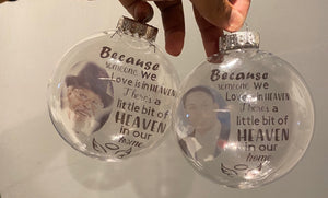 The Floating Memorial Ornaments