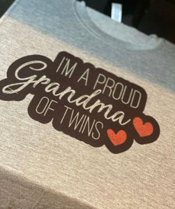 The "Grandma of Twins" T-Shirt