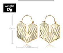 Load image into Gallery viewer, The &quot;Retro Drop Dangle&quot; Earrings
