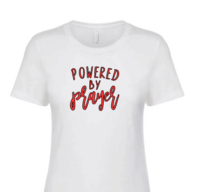 The "Powered By Prayer" T-Shirt