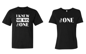 "The One" Couples T-Shirts
