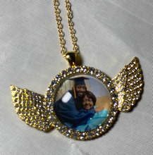 Load image into Gallery viewer, Customized Angel Wing Necklace

