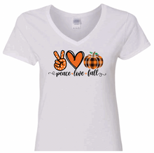 Load image into Gallery viewer, The &quot;Peace Love Fall&quot; T-Shirt
