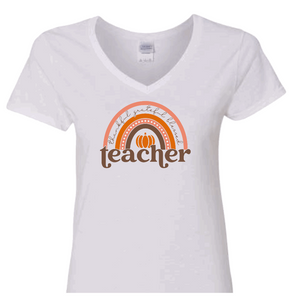 The Thankful-Grateful-Blessed Teacher T-Shirt