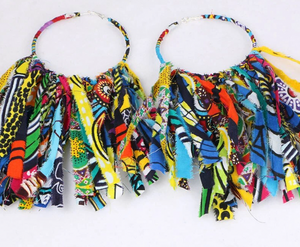 The "African Fringe" Earrings